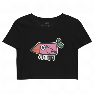 Biologische crop top Bas